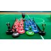 Subbuteo Andrew Table Soccer Set Olympiacos Bayer Leverkusen 6-2, 11/9/2002 Champions League game on WSB Professional bases
